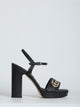 Gucci Sandals With Platform And Double G