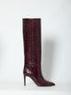 Paris Texas Rouge Noir Stiletto Boots 85