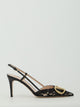 Valentino Garavani Vlogo Signature Slingback Pumps In Lace