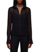 Gucci Light Silk Georgette Shirt