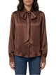Federica Tosi Silk-Blouse Blouse With Bow