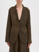Uma Wang Kylie Linen And Viscose Jacket