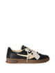 Off-White Off-White Black Beige Nylon Leather Sneakers