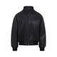 Studio Nicholson Leather Bomber Jacket