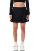 Off-White Off-White Big Bookish Pleated Skirt With Logo