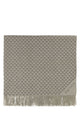 Prada Embroidered Wool Blend Symbole Double Blanket