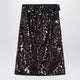 Prada  Plum-Coloured Sequined Skirt