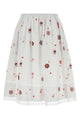 Prada White Poplin Skirt