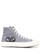 Comme Des Garçons Converse Half Heart Chuck Taylor `70 High Top Sneakers