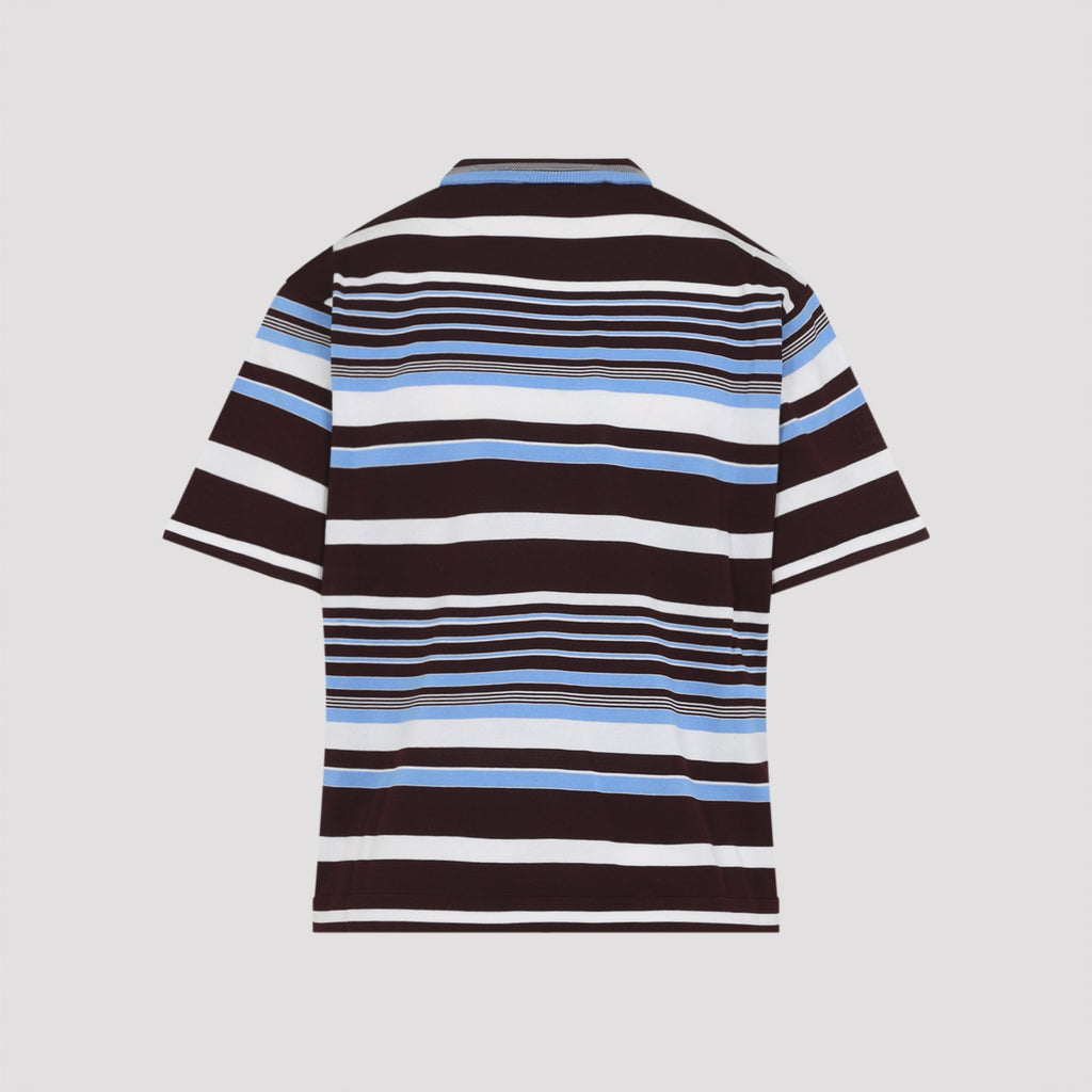 Prada Embroidered Cotton T-Shirt