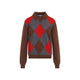 Prada Brown Cashmere Polo Shirt