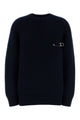 Prada Dark Blue Wool Blend Sweater