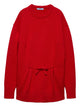 Prada Red Fabric Crewneck