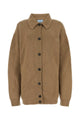 Prada Biscuit Cashmere Cardigan