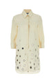 Prada Sand Cotton Shirt Dress