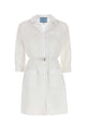 Prada White Poplin Shirt Dress
