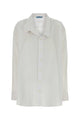 Prada White Poplin Oversize Shirt