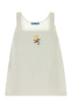 Prada White Linen Top