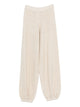 Fabiana Filippi Wool And Cotton Jogging Trousers With Links Stitching