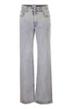 Fabiana Filippi Five-Pocket Denim Trousers With Diamond Detailing