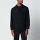 Lardini Black Viscose And Silkblend Jacket
