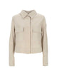Peuterey Lya Suede Leather Jacket