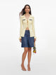 Self-Portrait Knit Tie Top