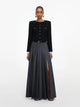 Self-Portrait Pleated Maxi Skirt