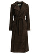 Nour Hammour "Winona" Leather Coat