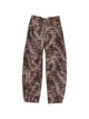 Elisabetta Franchi Barrel Leg Printed Jeans