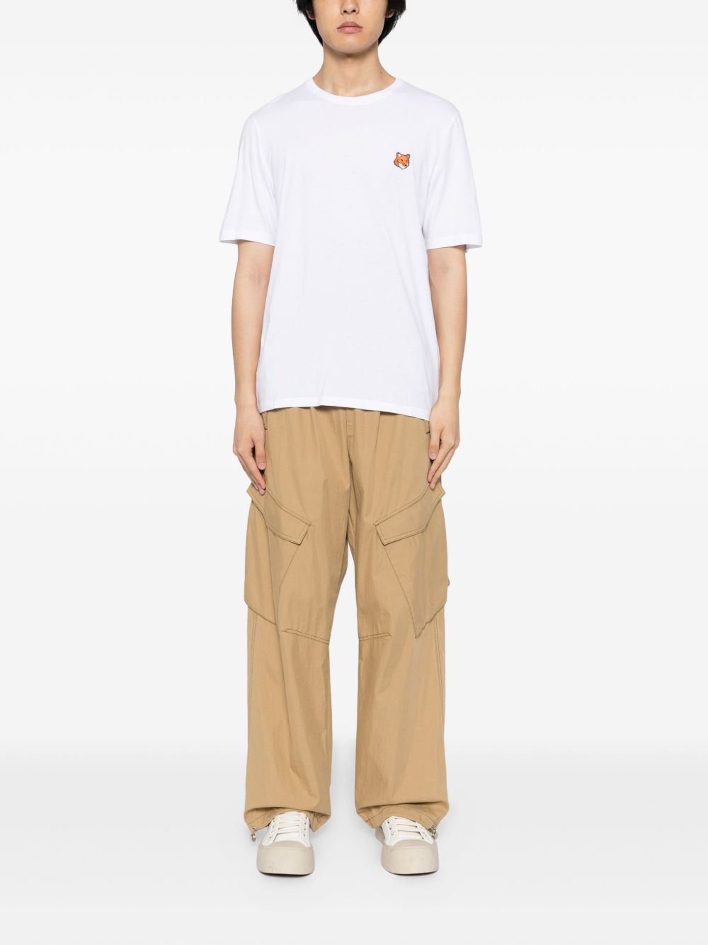 Maison Kitsuné Fox Head Cotton T-Shirt