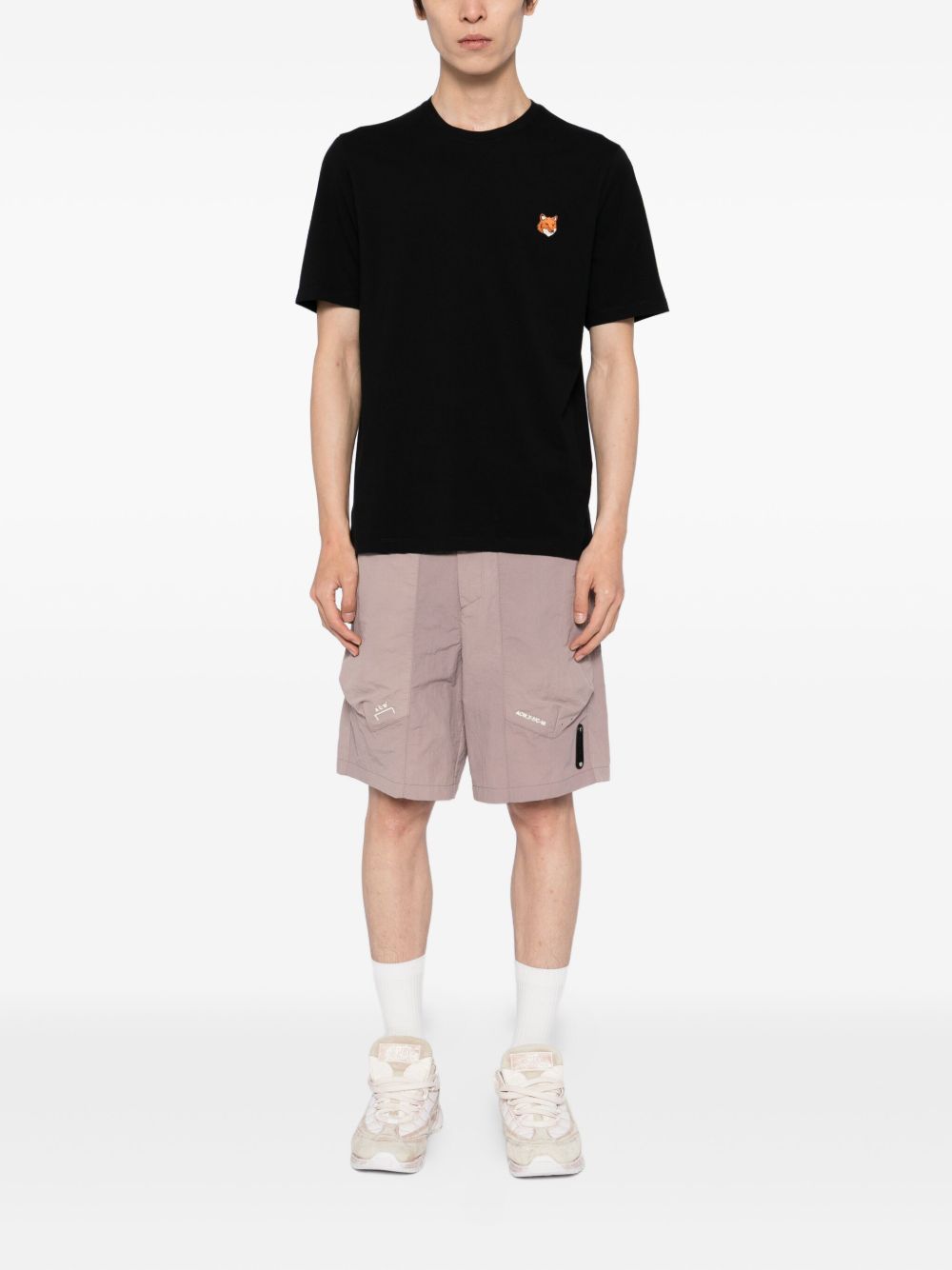 Maison Kitsuné Fox Head Cotton T-Shirt