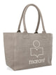 Isabel Marant Yenky Shoulder Bag -  - Cotton - Beige