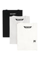 Palm Angels Set Of Three Crew-Neck T-Shirts In Cotton
