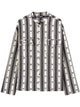 Palm Angels Metal Frame Stripes Overshirt