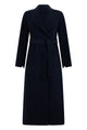 S Max Mara Long Coat With Adjustable Belt
