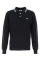 Autry Blue Knit Polo Shirt
