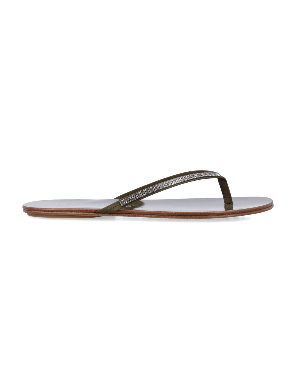 Pedro Garcia Pedro García Prune Satin Crystal Sandals