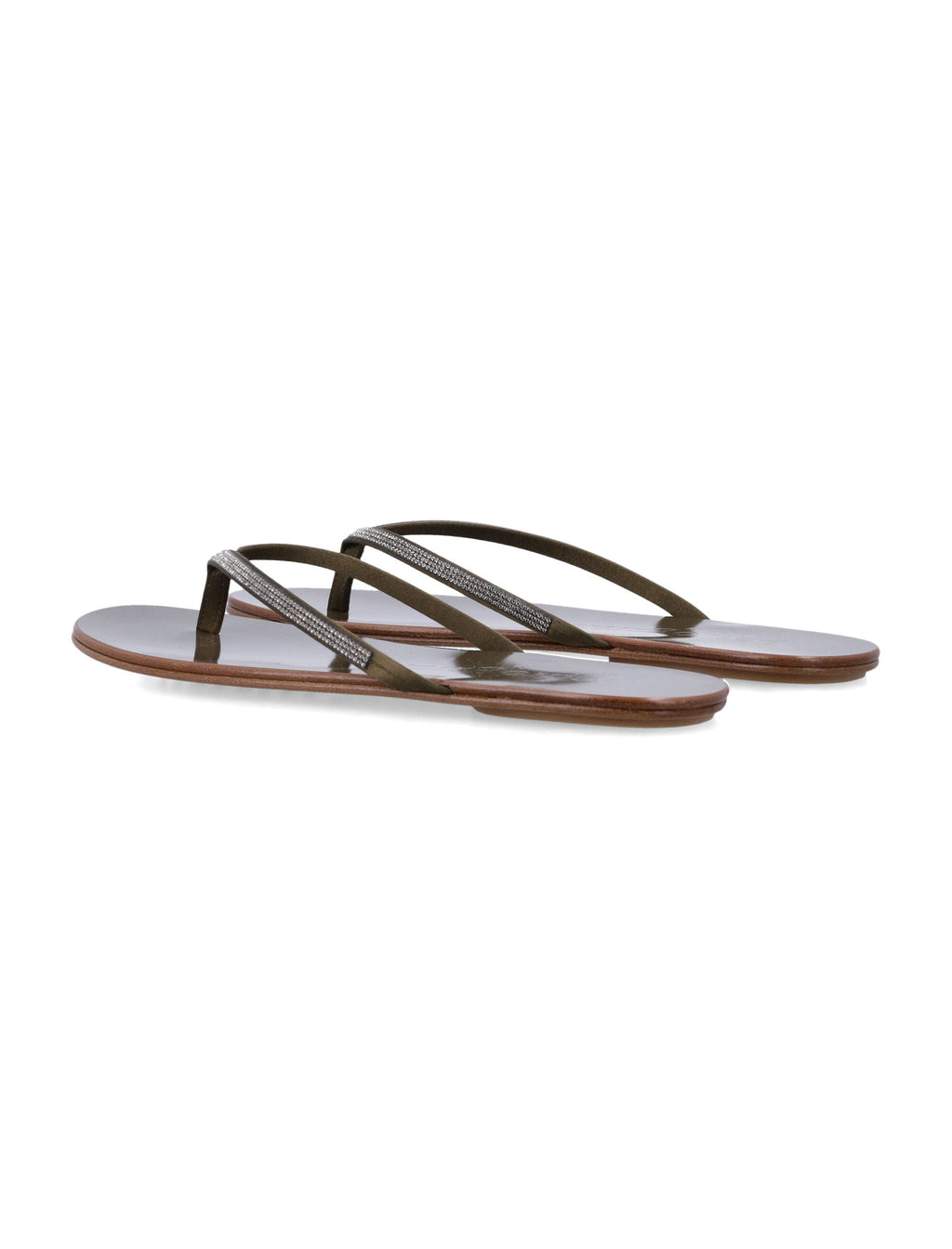 Pedro Garcia Pedro García Prune Satin Crystal Sandals