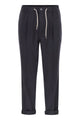 Herno Cashmere And Silk Trousers