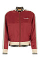 Palm Angels Tiziano Red Viscose Bomber Jacket