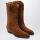 Paris Texas  Hilda Boots In Cognac Suede