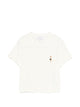 Maison Kitsuné Maison Kitsuné Cropped Cotton T-Shirt With Fox Patch