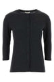 The Row Charcoal Cotton Blend Alena Cardigan
