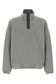 The Row Melange Grey Cashmere Maury Sweatshirt