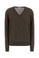 The Row Brown Cashmere Phora Sweater