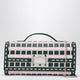 Roger Vivier Belle Vivier Ice/Pink/Navy Blue Clutch Bag