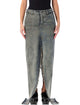 Rick Owens Rick Owens Long Denim Sliced Skirt