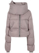 Rick Owens High Collar Puffer Down Jacket
