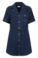 Celine Dark Rinsed Denim Dress